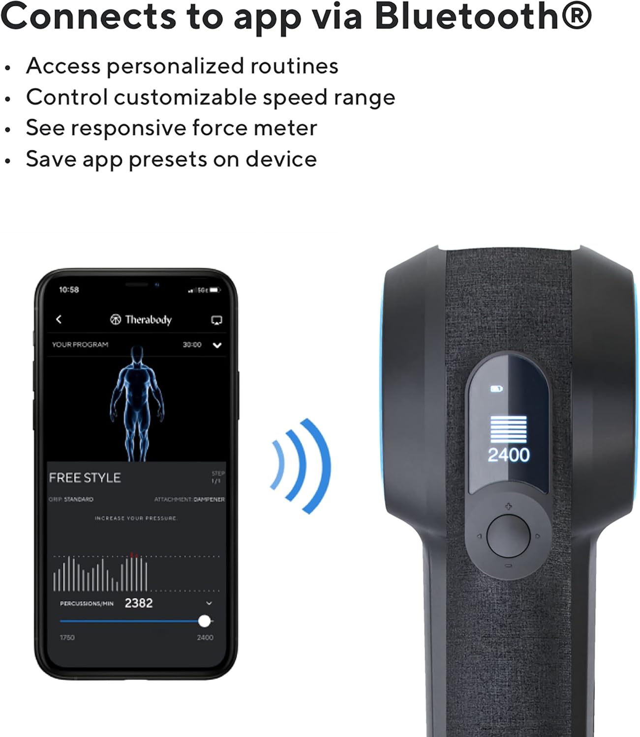 Theragun Pro Vibrating Massage Gun for Deep Tissue Treatment