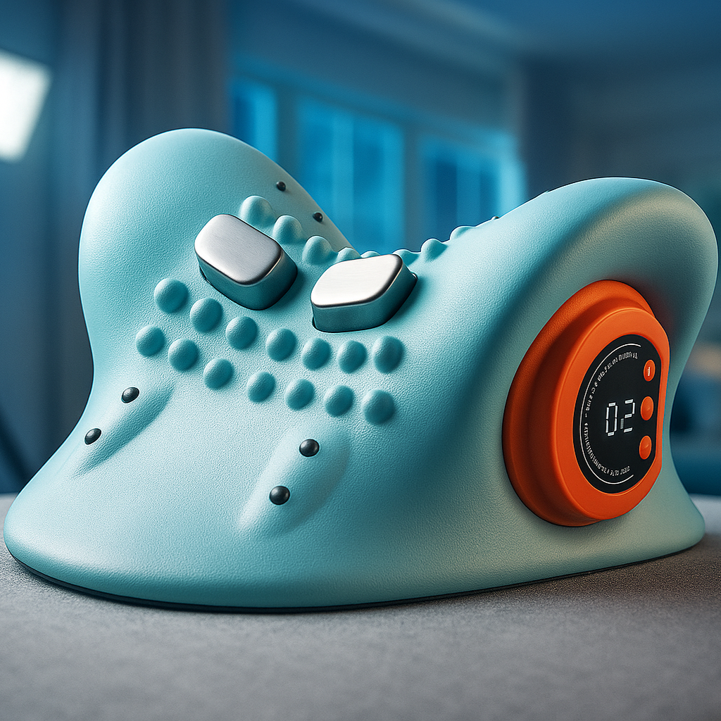 EMS Neck Massager USB charged - Battery Powered - Portable