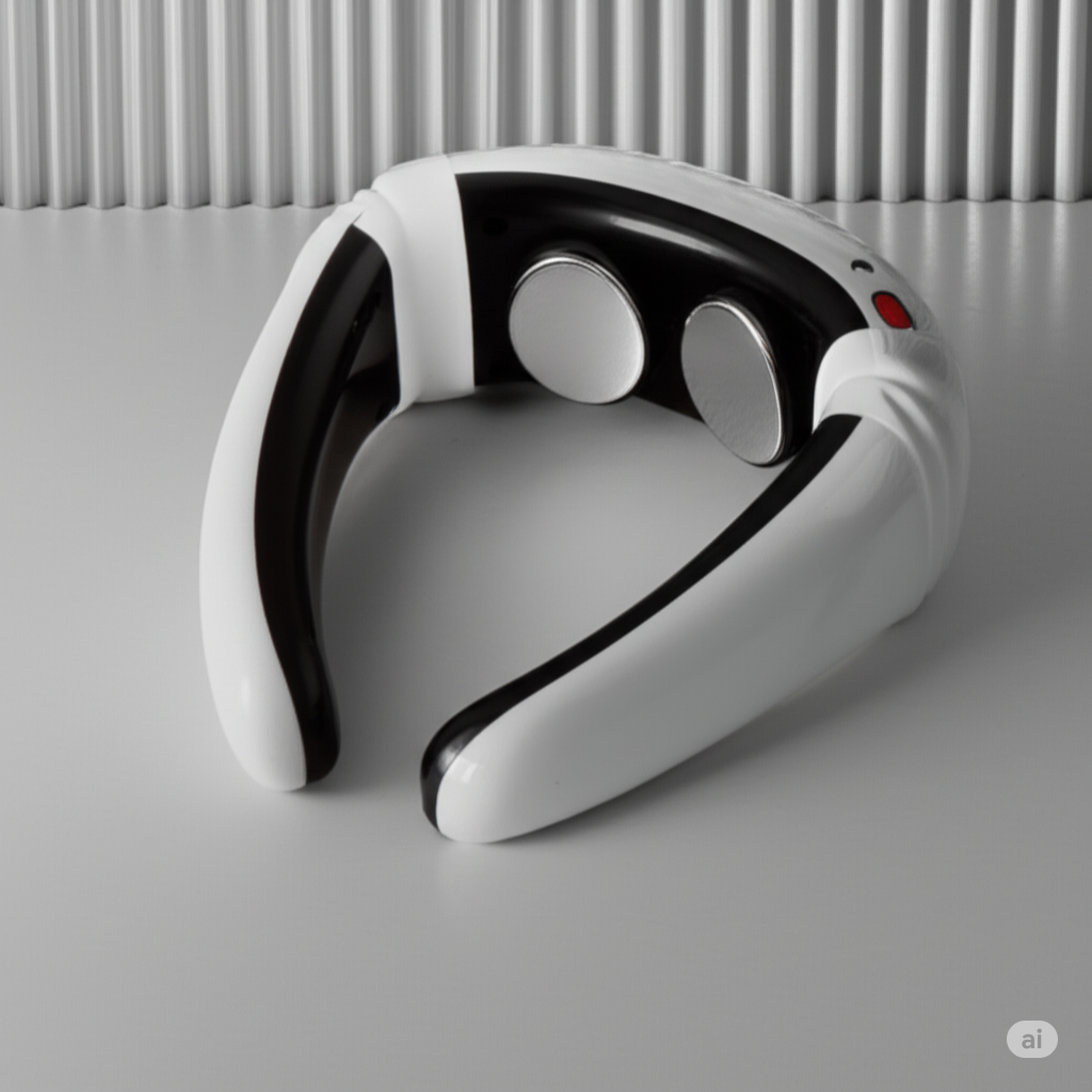 Whitecloud Infrared Neck Massager – Portable Heat Therapy for Neck Pain & Stress Relief
